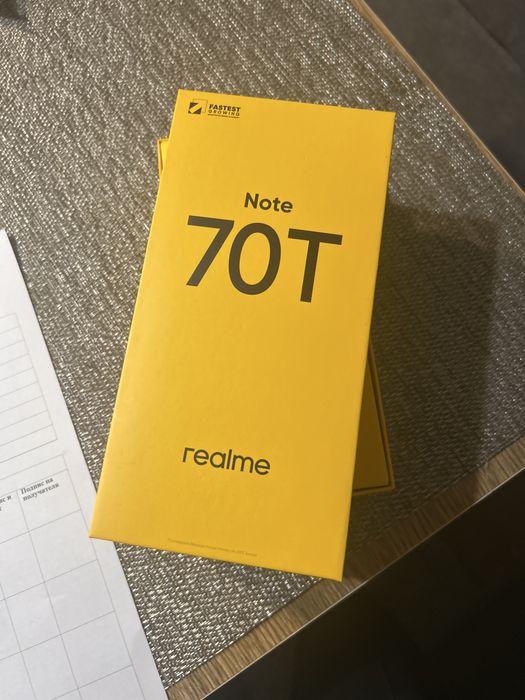 Гаранция Realme NoTE 70T 4/128 Gold+PB