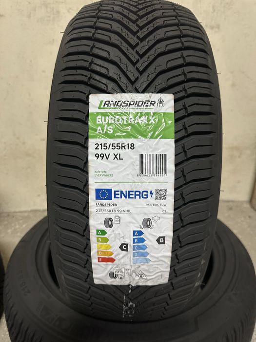 Нови всесезонни гуми LANDSPIDER EUROTRAXX A/S 215/55R18 99V XL БОРД 2155518