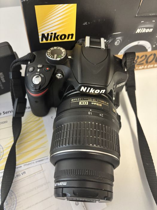 Nikon D3200 – 24MP + obiectiv VR | Poze super clare | Ideal început