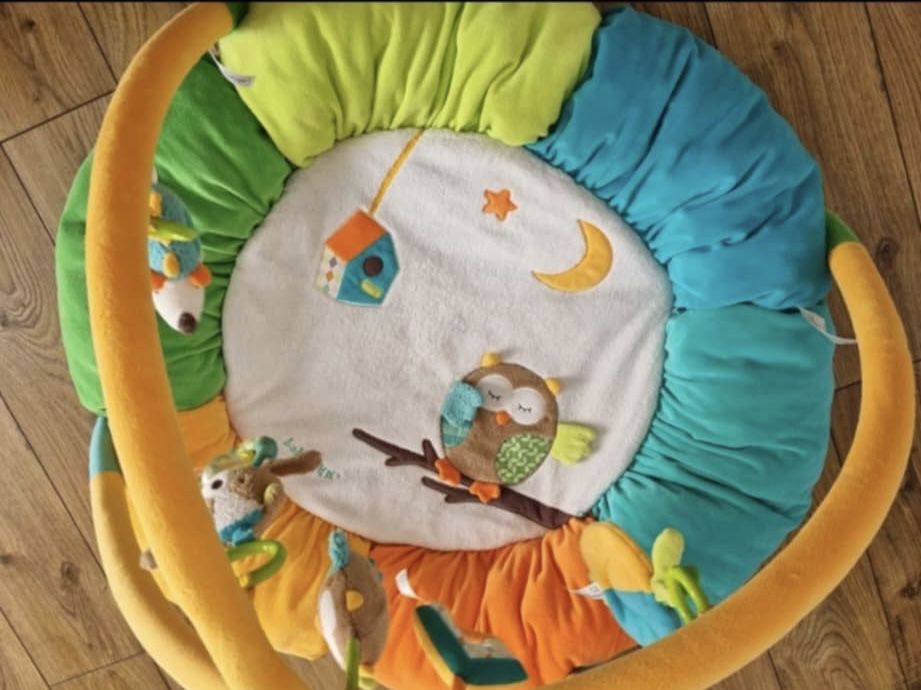 Луксозна активна гимнастика за бебе (подложка за игра) Fehn