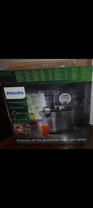 Бавна сокоизтисквачка Philips HR1895/80