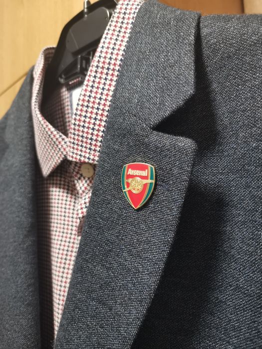 Insigne pin Arsenal, Real, Barca, City, Chelsea