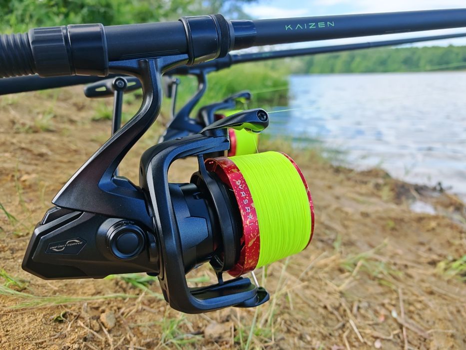 2 броя шаранджийски пръчки Korda Kaizen Green 3.66m 3.5lbs