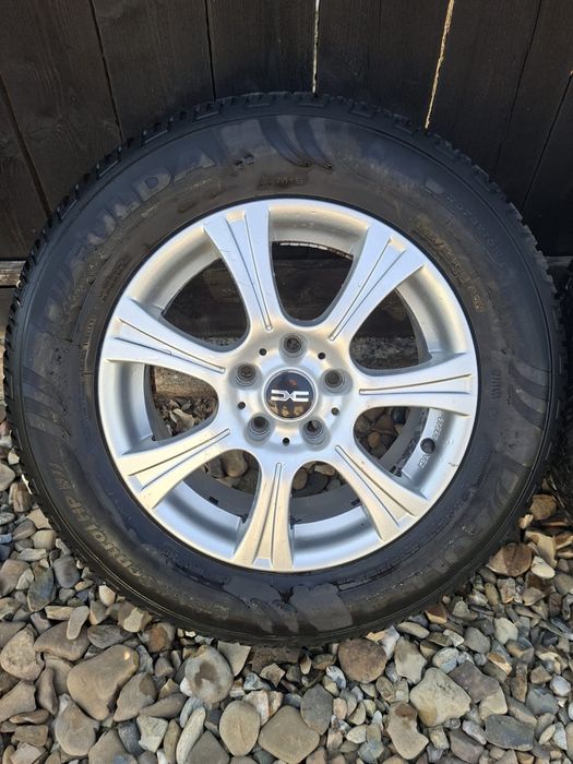 Jante Dacia Duster Nissan Quasqai 5x114,3 anvelope FULDA 215 65 16
