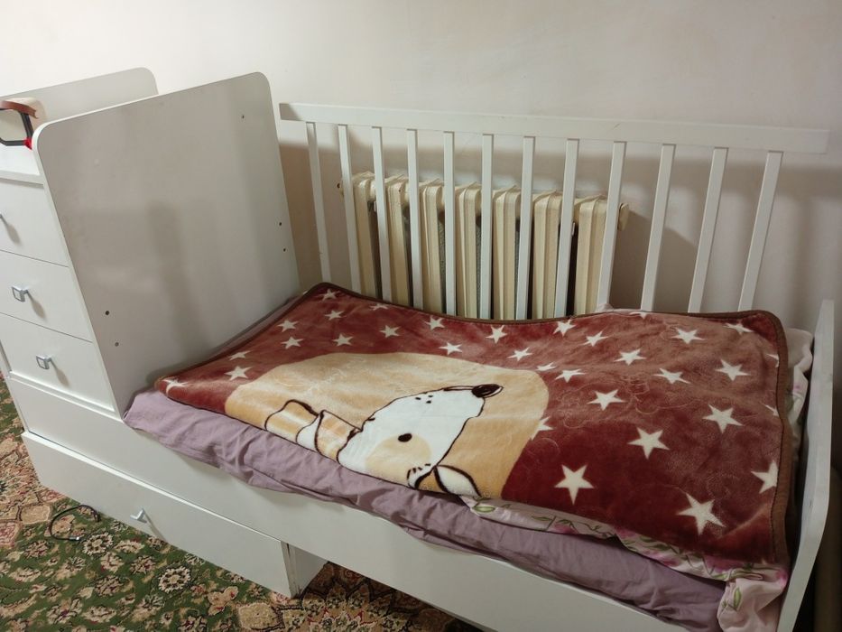 Манеж два в одном трансформер