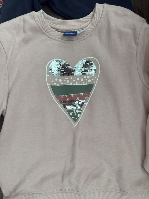 Ватирани топли блузки 110/116