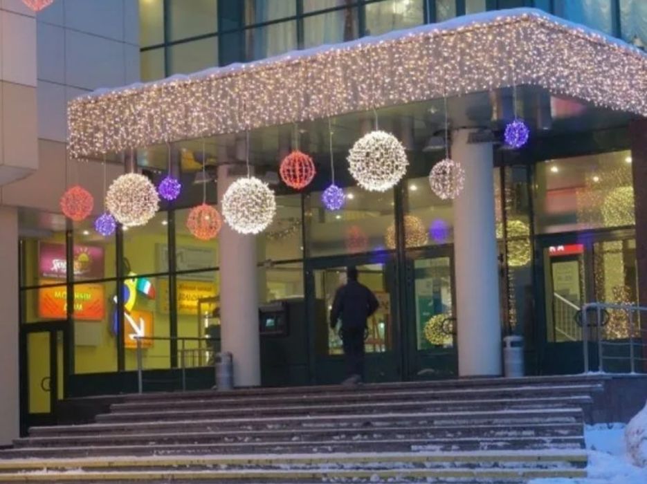 Новогодние оформление