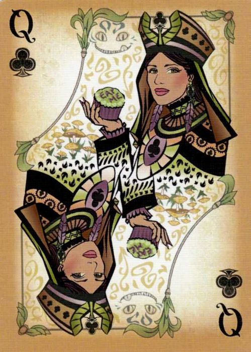 Коллекционные игральные карты Alice, размер 7х12см