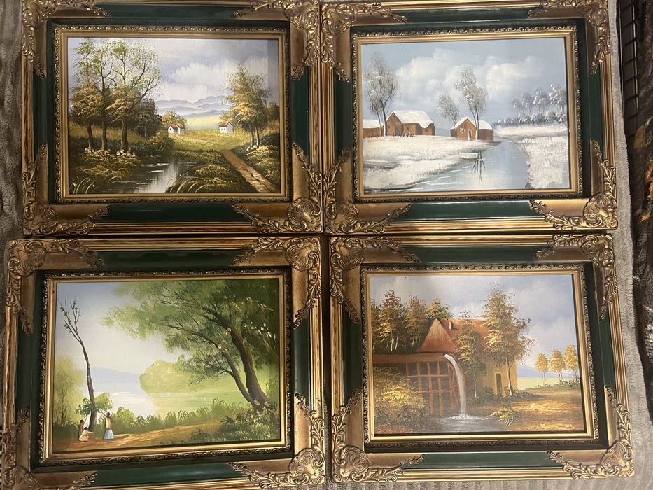 Set 4 tablouri mici