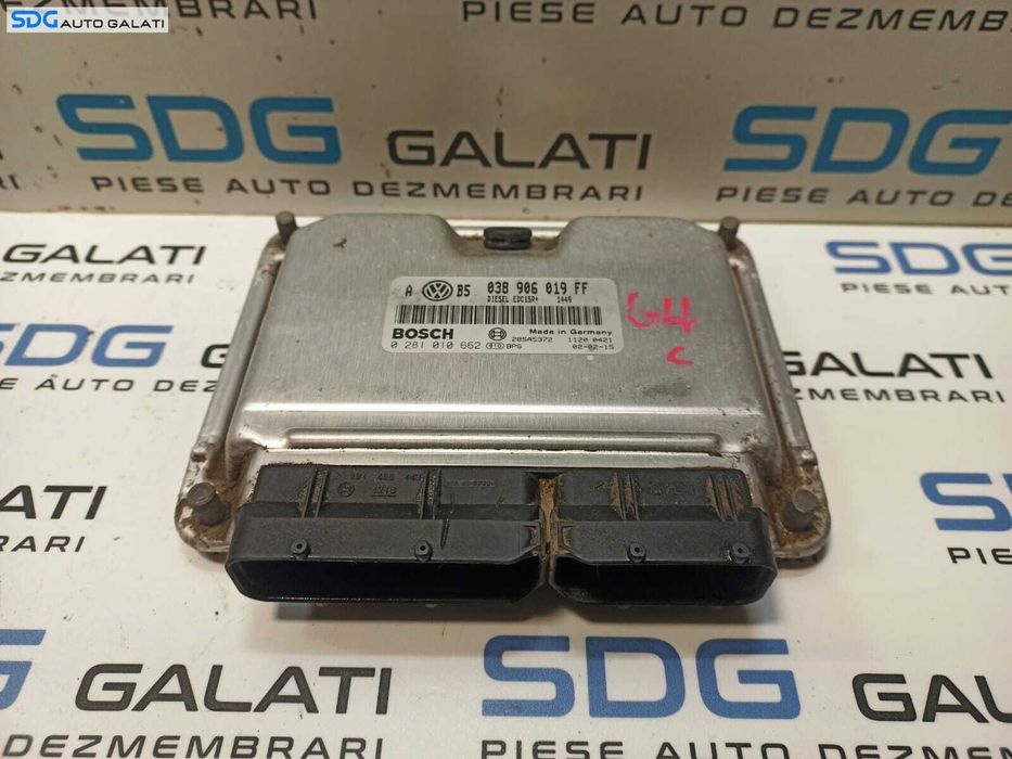 ECU Calculator Motor Skoda Octavia 1 ATD 1996 - 2005 Cod 038906019FF 0281010662 [L0091]