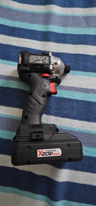 bormasina impact parkside baterie smart 4ah