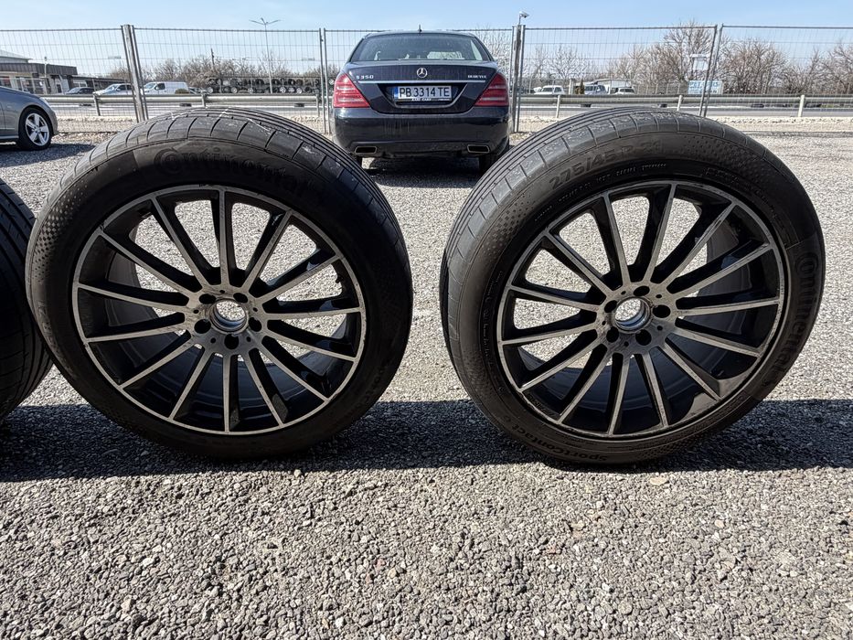 Мерцедес ГЛЕ АМГ Джанти 21 с нови гуми Continental 2025г