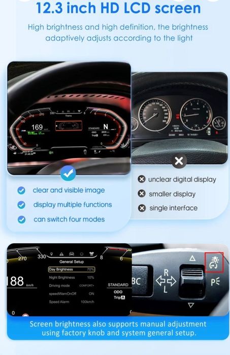 Ceasuri digitale bmw f10