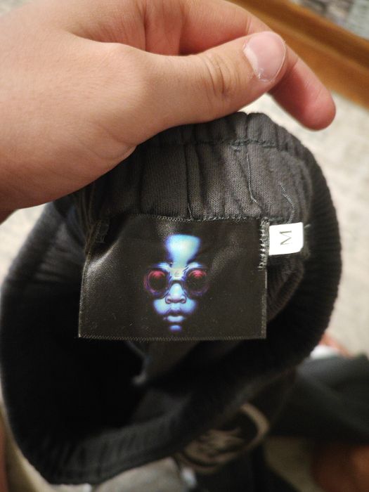 штаны Hellstar серого цвета