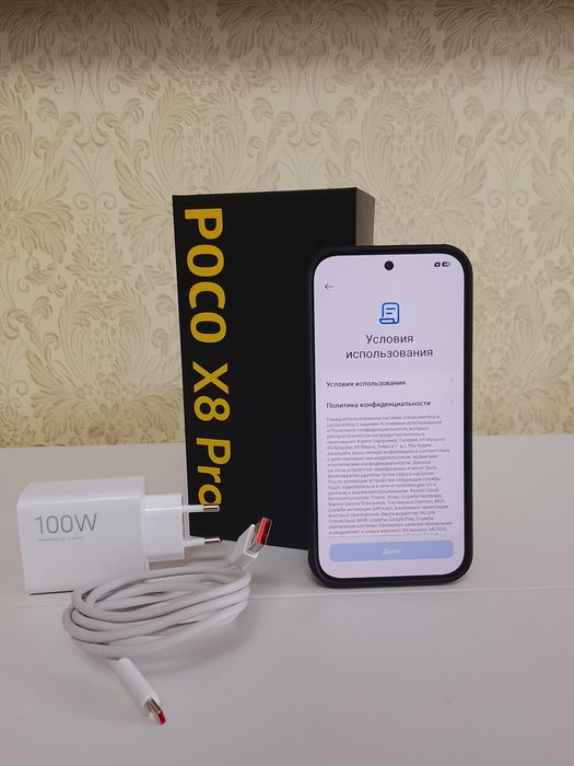 Poco X 8 Pro 8\256 как новый