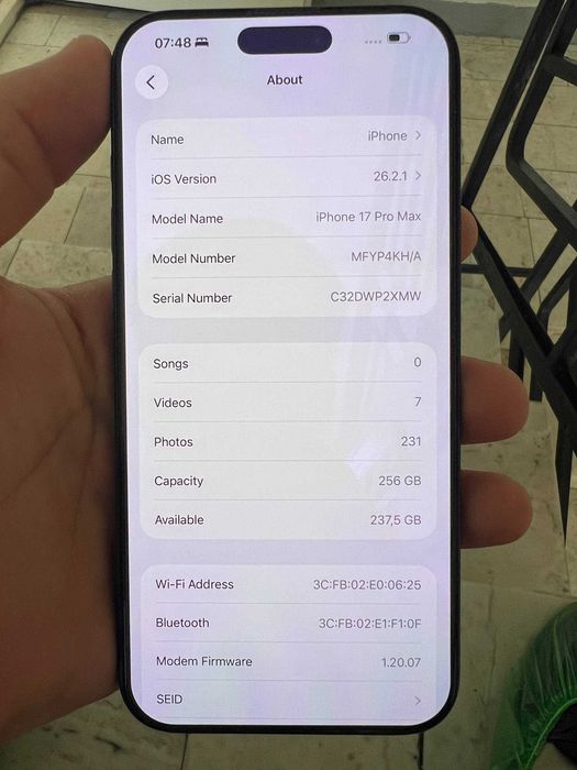 Iphone 17 Pro Max