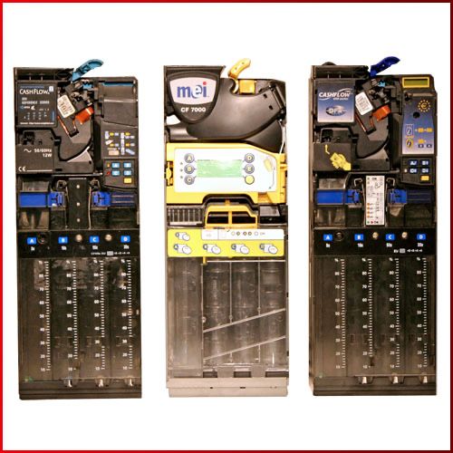 Превалутиране,почистване,обучаване на монетници MEI