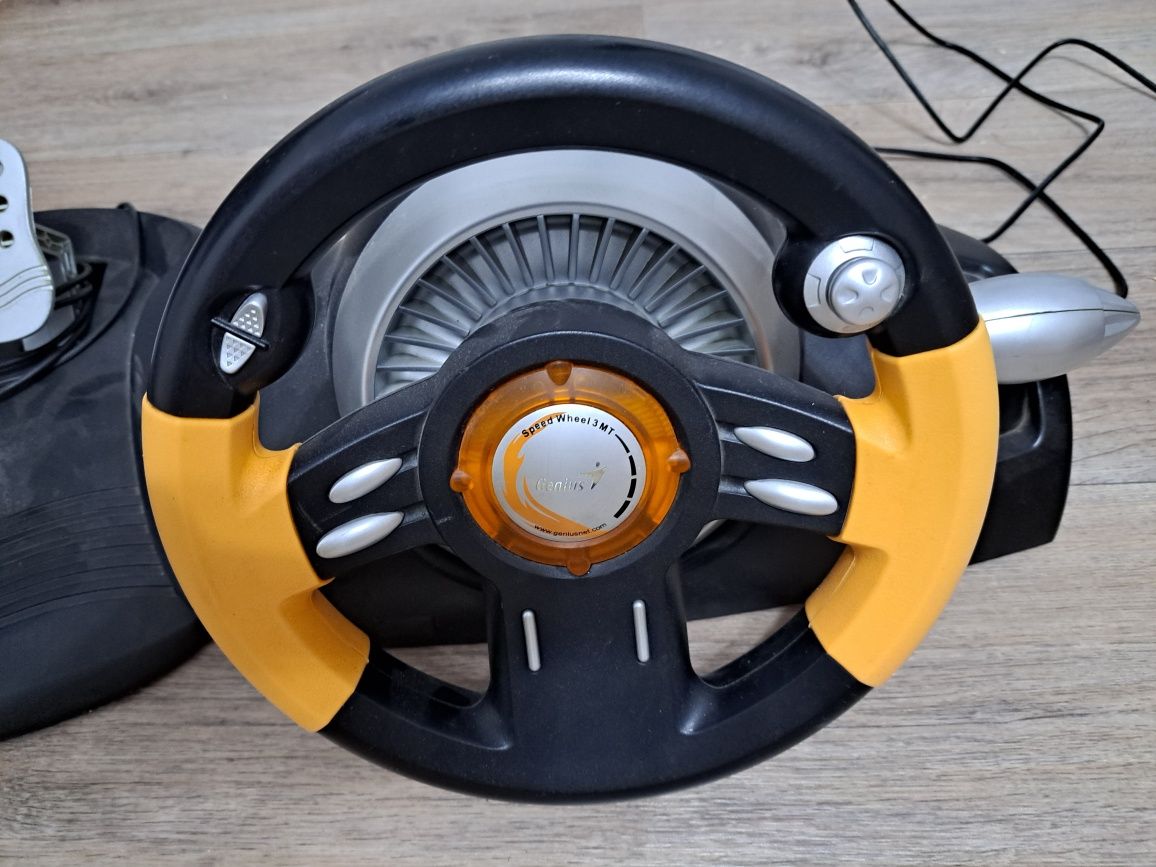 Продам игровой руль с педалями фирмы Genius Speed Wheel 3MT: 10 000 тг ...