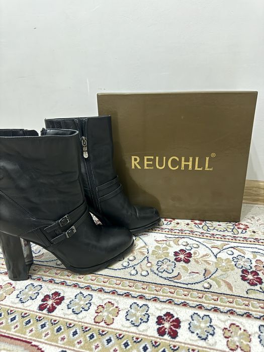 Сапоги кожанные