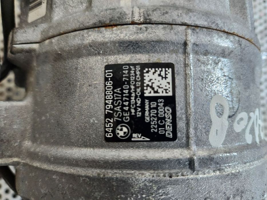 Compresor Clima Aer Conditionat Nou Sub 1.000 Km Bmw 2.0 D 3.0 D 4.0 D B57 B47 Euro 6 Cod  G20 G21