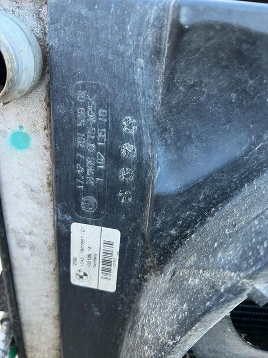 Radiator 7561712 atv 7801002 e60 electroventilator clima intercooler