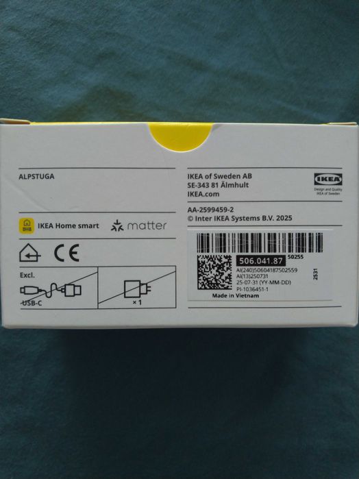 Senzor calitate aer ikea