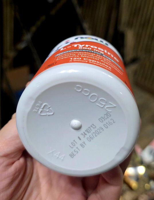 ДОСТАВКИ НЕТ Now L-тирозин 500мг, 120шт 120 000сум Made USA