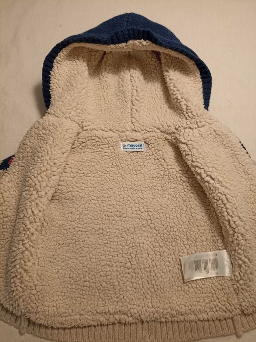 Дебела бебешка жилетка Mayoral 80 см, 12 м.