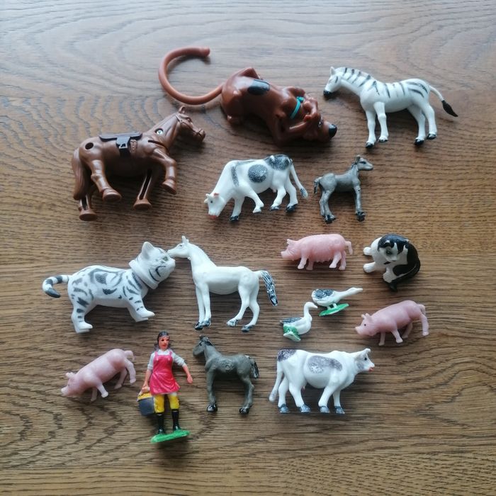 Играчки животни  различни видове