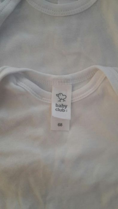 Lot/Set body și căciuli H&M și C&A 0-6 luni