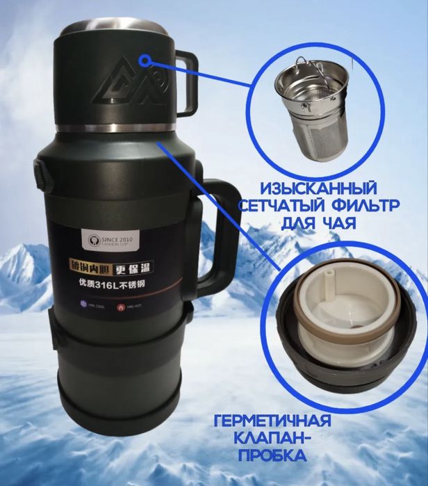 Термос противоударный !