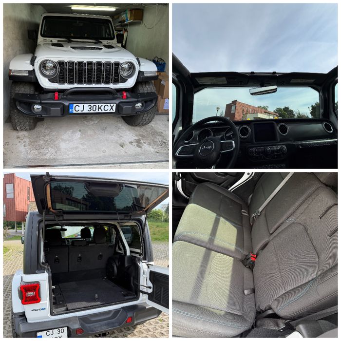 Jeep Wrangler Rubicon 4XE, 375 CP, anul 2023, 44.400 km, roti 35’