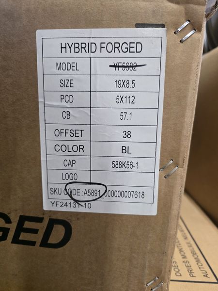 19цола 5х112 Фолксваген Vw 5x112