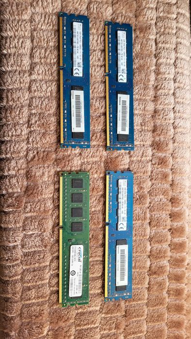 Kit 16GB Ram DDR3 1600 MHz(4x4) + Procesor Intel Core i5 3570K 3.4 GHZ și HDD 2.5 Seagate 500gb
