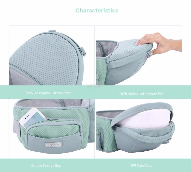 Хипсит переноска кенгуру Bethbear Доставка по Узбекистану