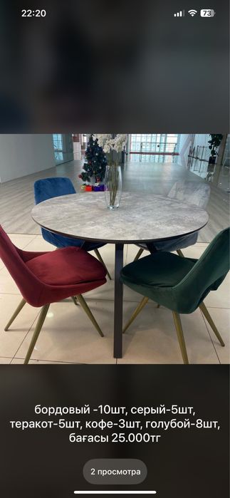 У нас идет ликвидация товара, кому нужны столы и стулья обращайтесь.