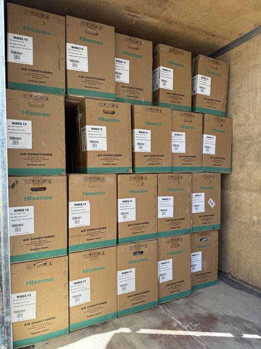 Кондиционер Hisense 12 WINGS DC Inverter, фреон R32 Доставка бесплатно