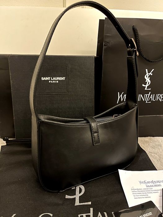 Geantă/Poșetă Yves Saint Laurent 5 a 7 Smooth Leather YSL 21x14x8