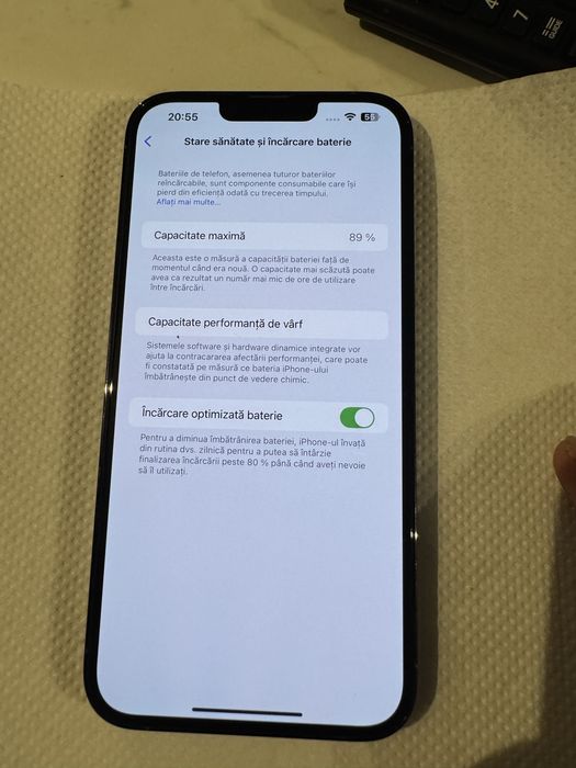 Iphone 13 pro max 89% bat