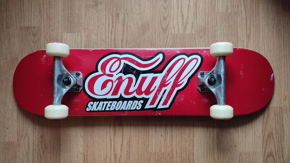 Skateboard complet Enuff Classic Logo 7.25" cu roti de 54mm
