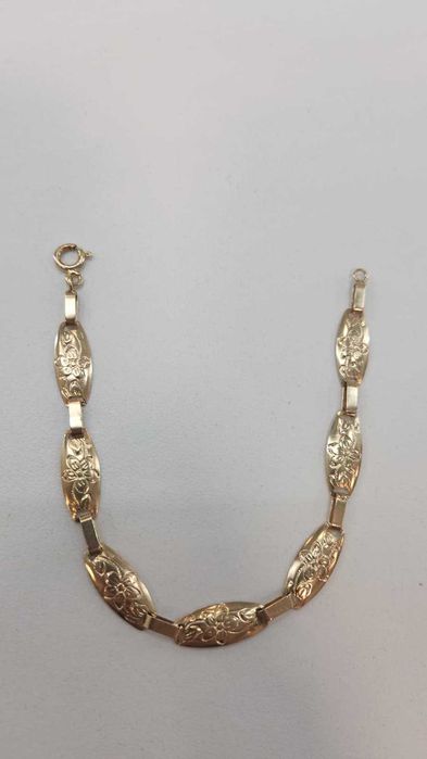 Bratara aur 14k 4.95g 19.5cm (B-66766)(Iulius Mall) Garantie 2 ani!