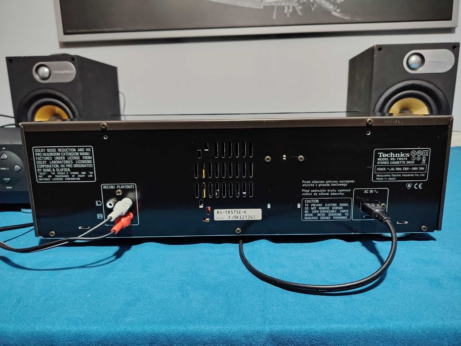 TECHNICS Stereo Cassette Deck RS-TR575 deck dublu.