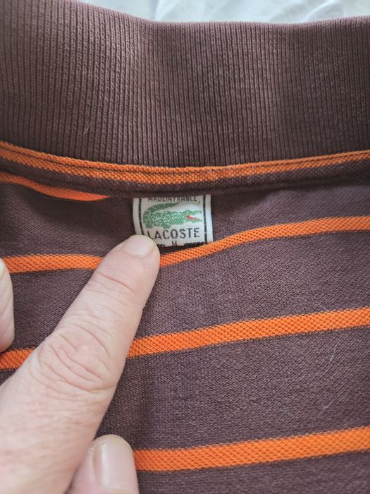 Tricou Polo LACOSTE original, Mărimea M, preț redus (prezintă mici defecte
