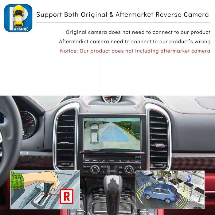 Apple CarPlay Android Auto Porsche PCM 3.1 Инсталация безжичен Карплей