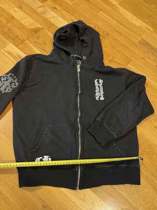 Vand hanorac Chrome Hearts cu fermoar