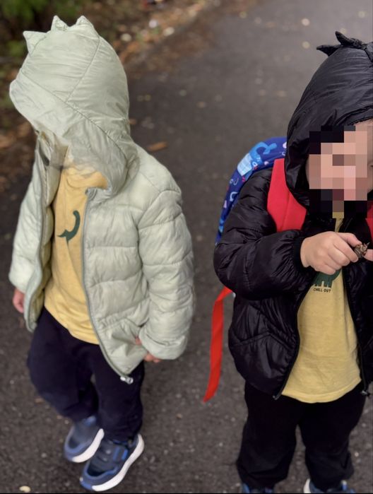 Детский ультралегкий пуховик