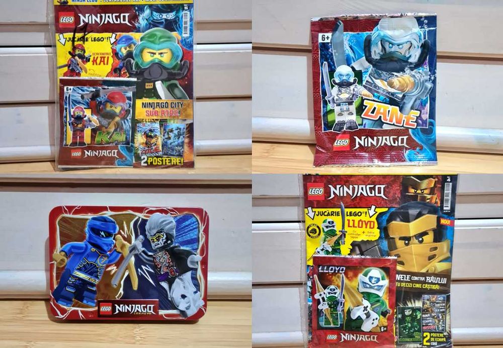 Figurine Lego Ninjago, in seturi mici, SIGILATE (foil packs]