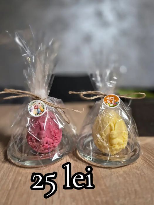 Lumânări din ceară de soia