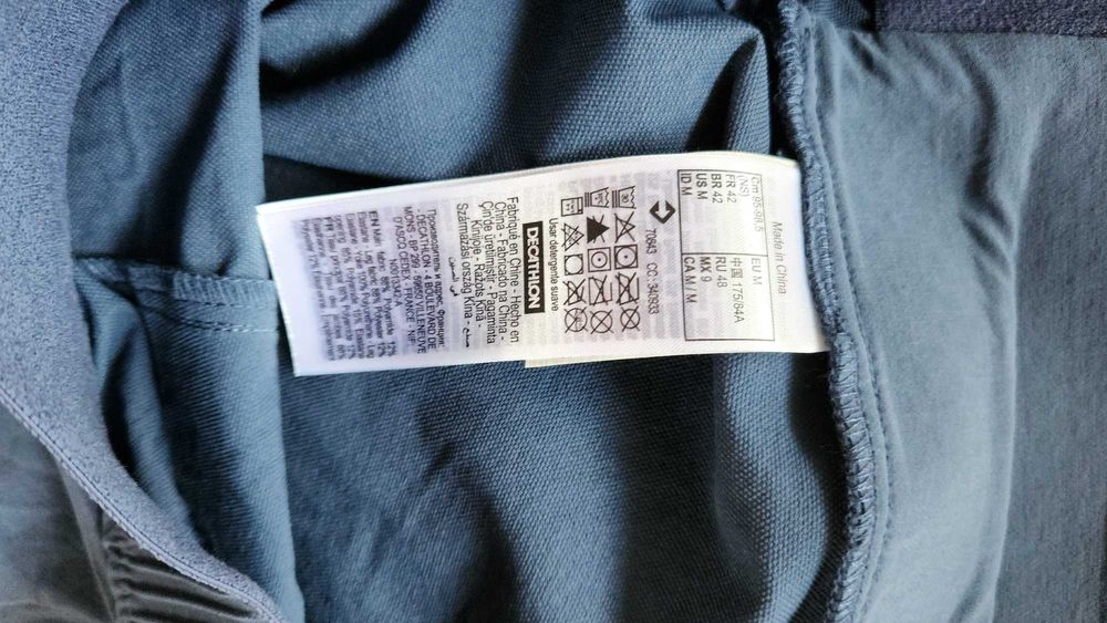 Мъжки панталон за ски туринг, WEDZE тъмносин.