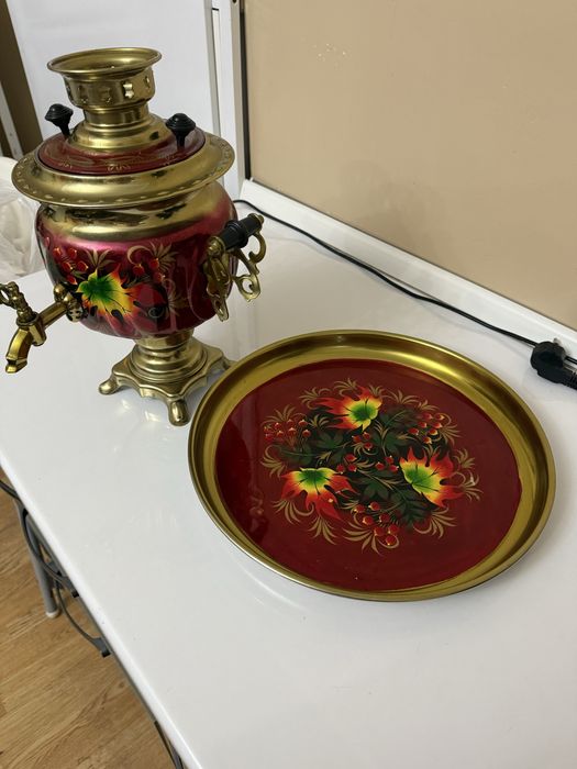 Самовар WELTIME с подносом продам